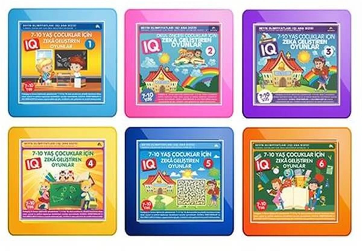 7-10 Yaş Çocuklar İçin IQ Zeka Geliştiren Oyunlar