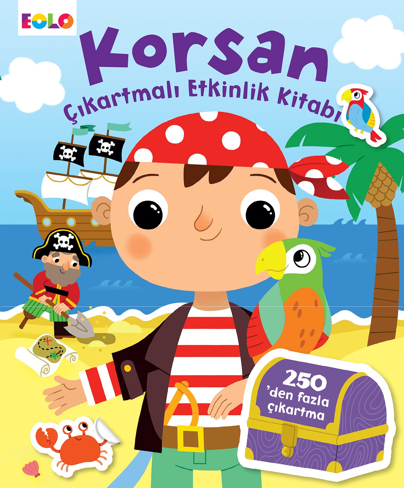 Korsan Çıkartmalı Etkinlik Kitabı