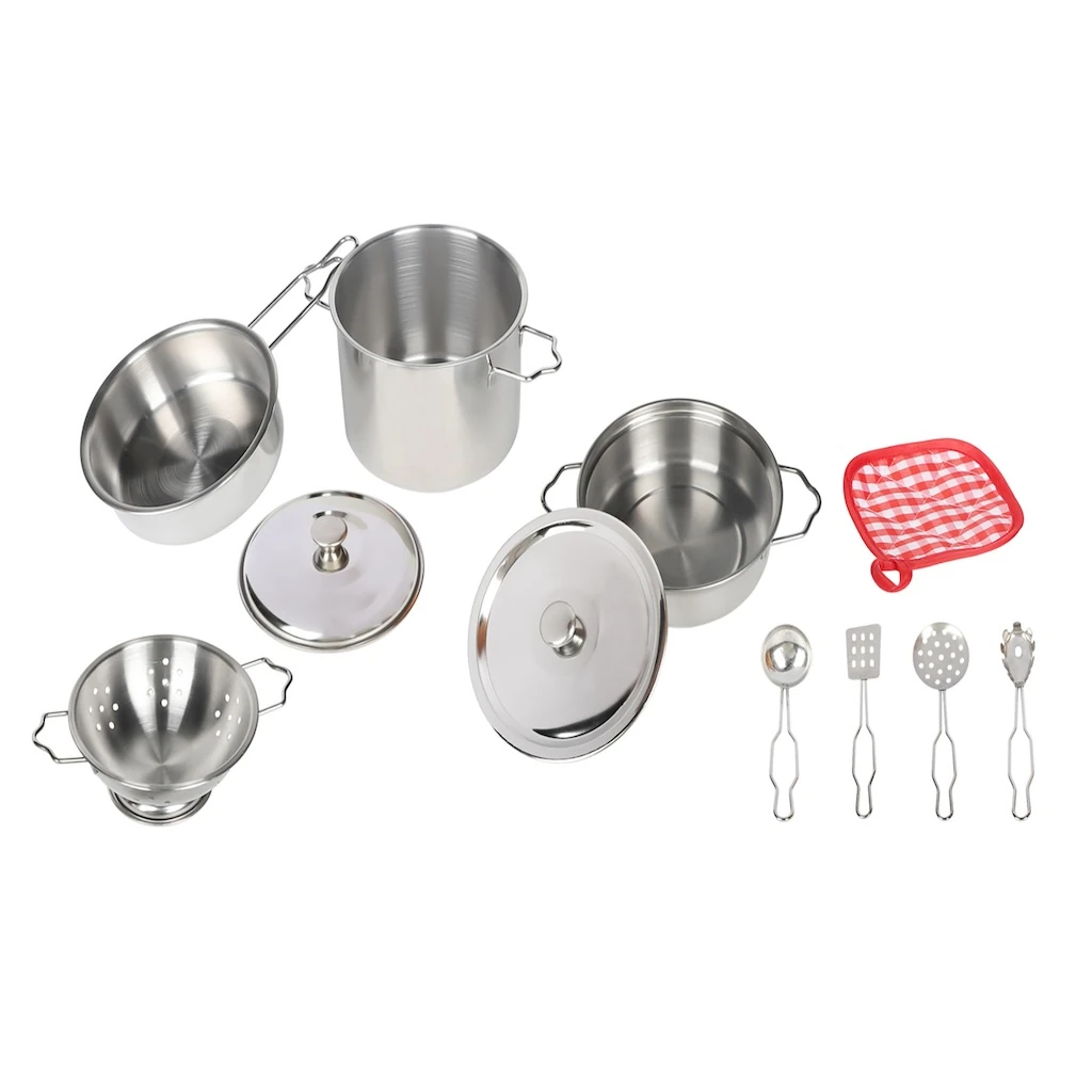 Çelik Tencere Tava Seti 11 Parça