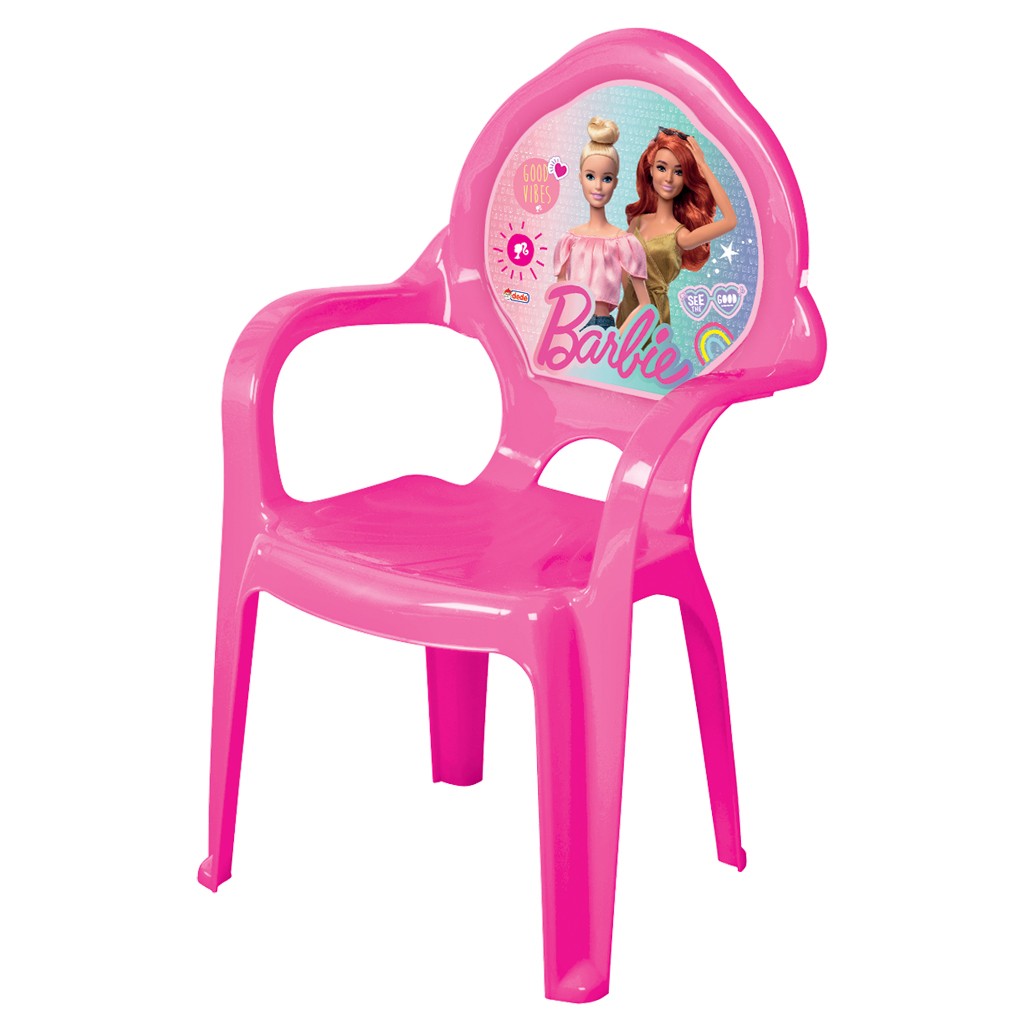 Plastik Barbie Çocuk Koltuğu