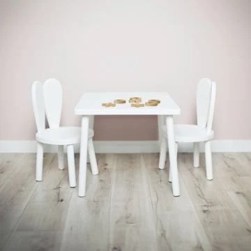 Montessori Ahşap  Masa,Sandalye Takımı