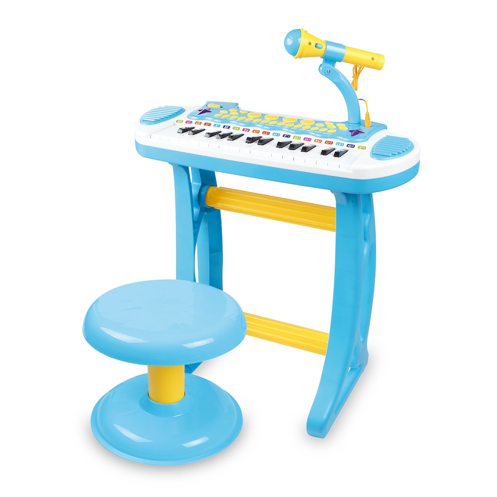 Mikrofonlu 24 Tuşlu Mp3 Çalar Mini Piyano