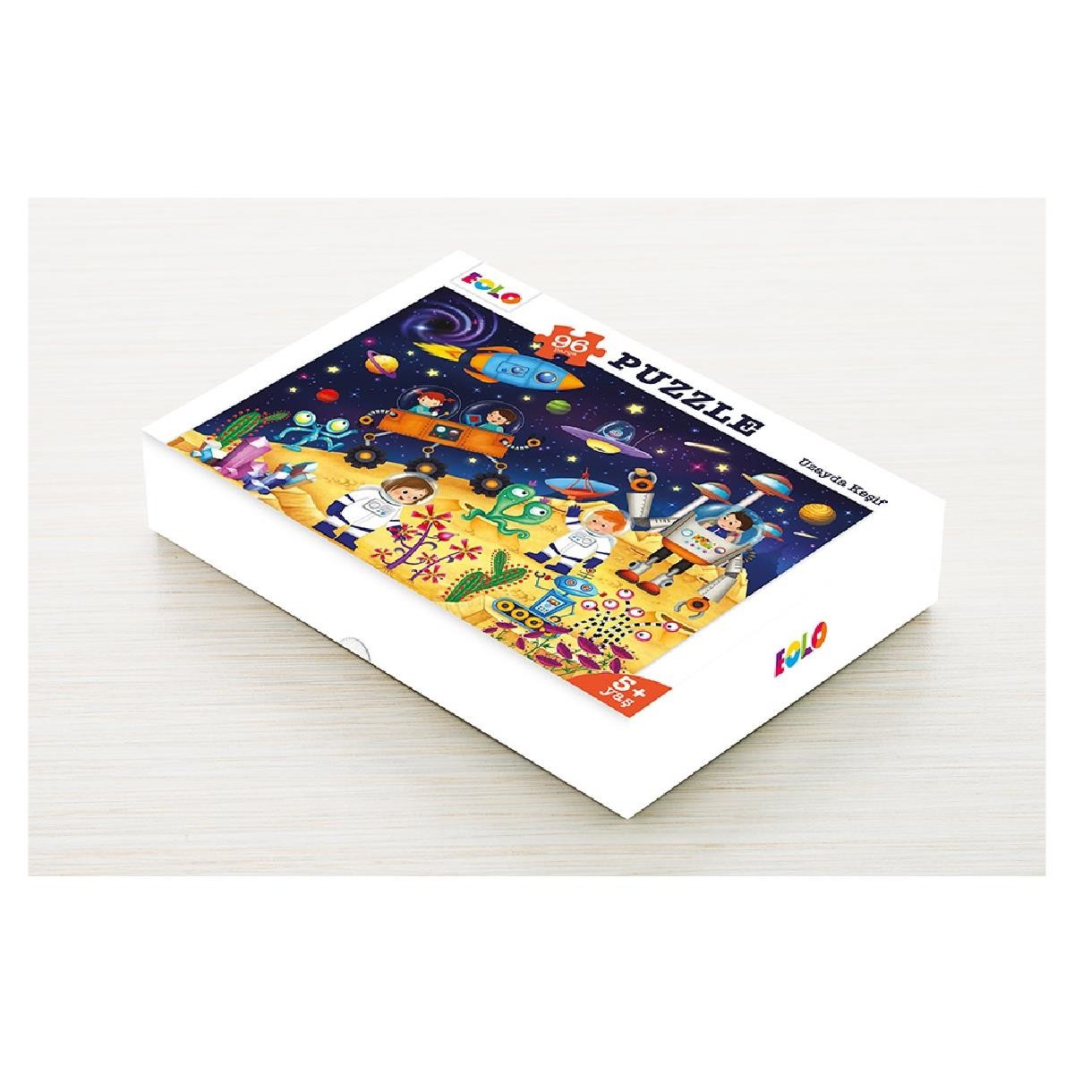 96 Parça Yer Puzzle – Uzayda Keşif