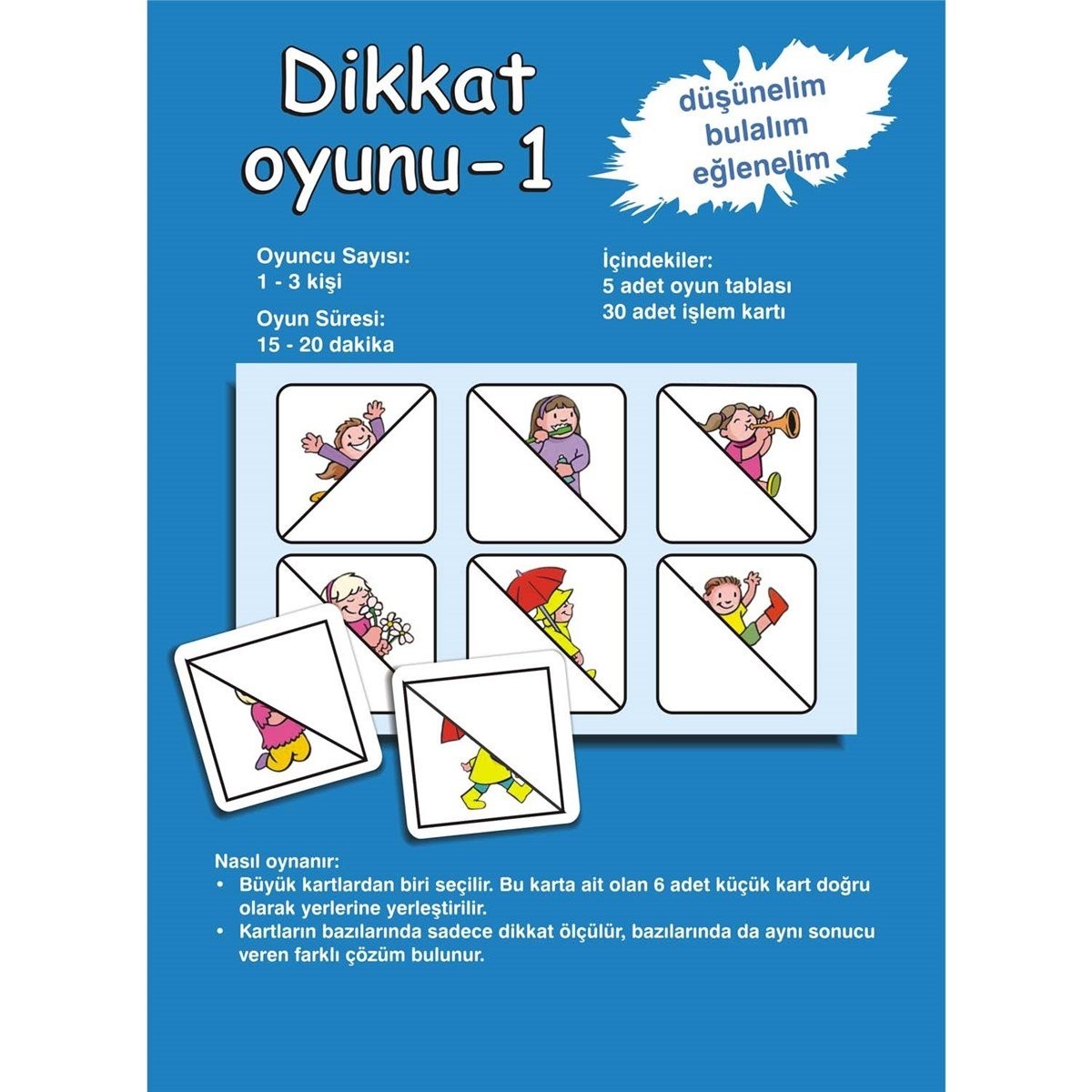 Dikkat Oyunu - 1