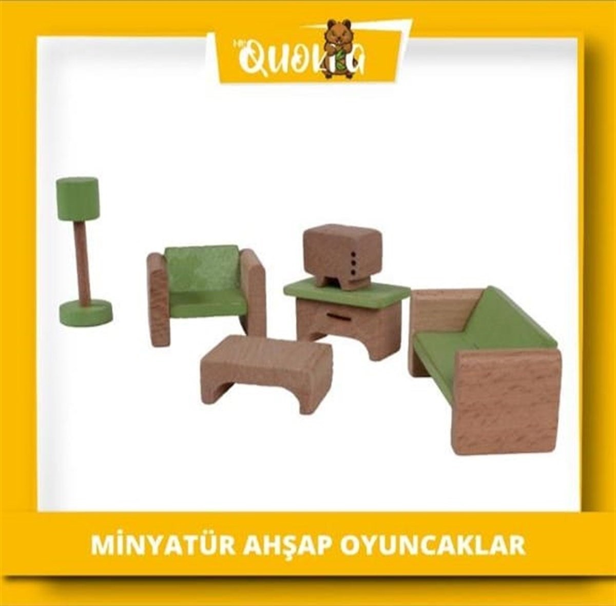 Ahşap Salon Takımı