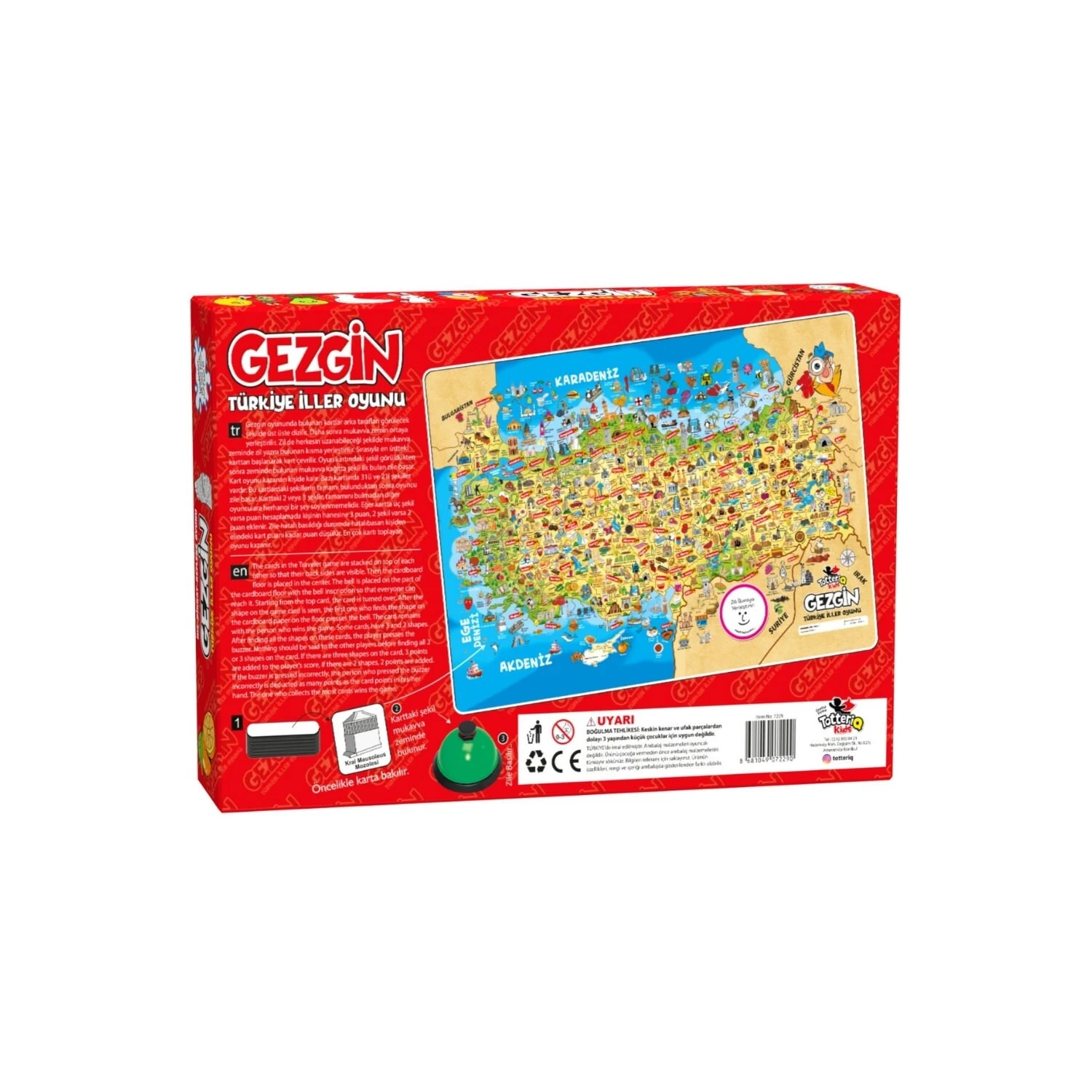  Gezgin Türkiye İller Oyunu