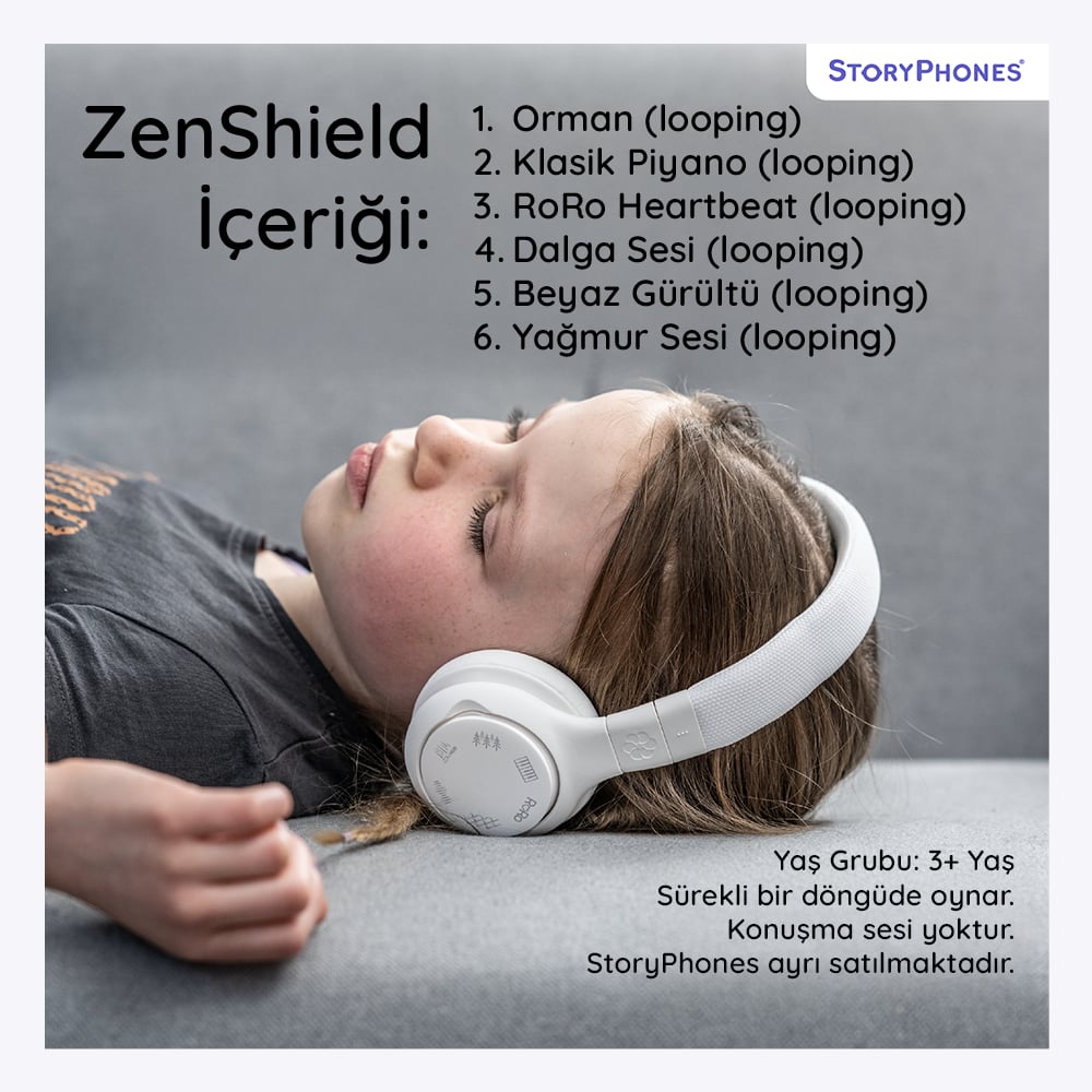 StoryPhones Bundle - Kulak Üstü Kulaklık Gri