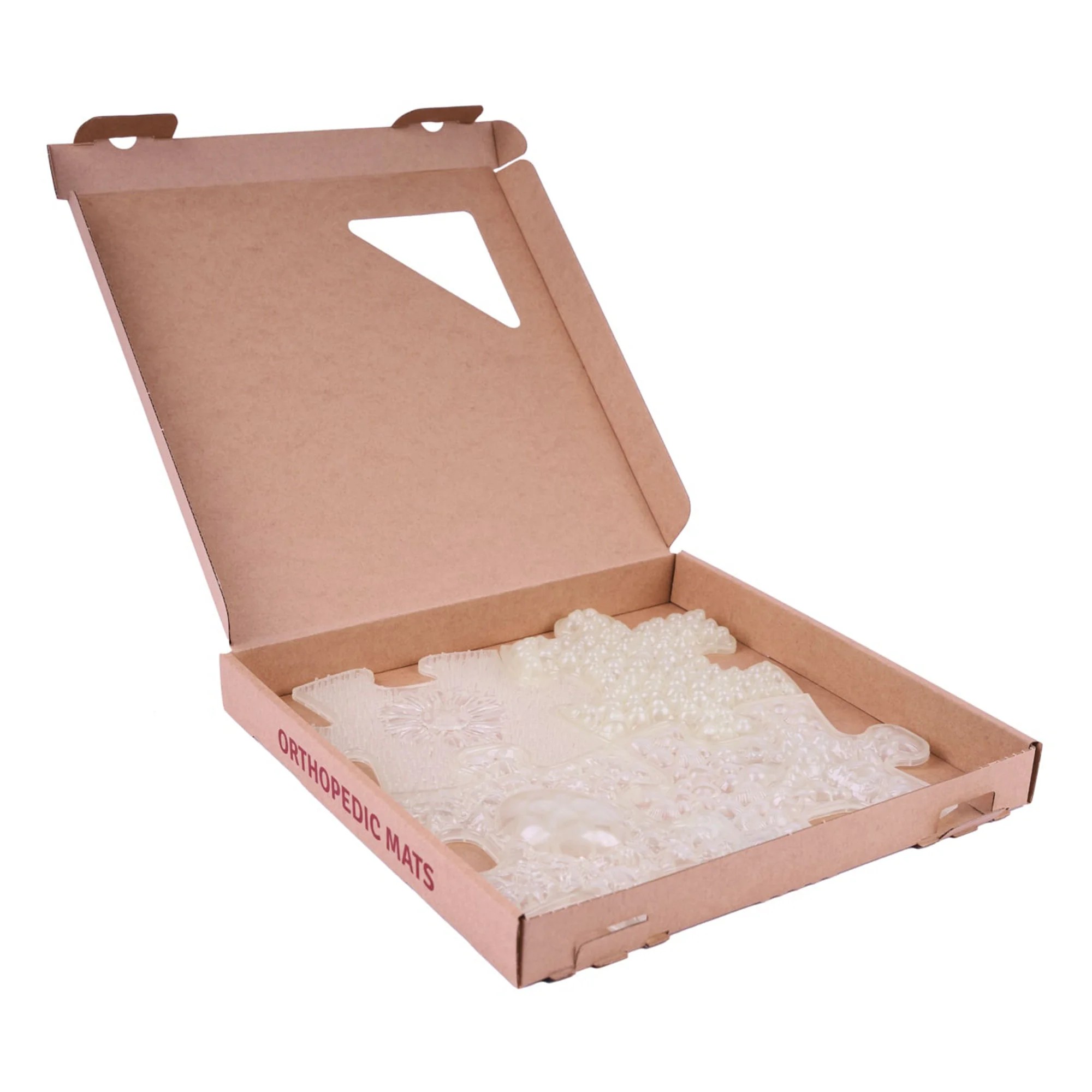 Muffik Ortopedik Duyu Matı Parlayan Set 4 Lü