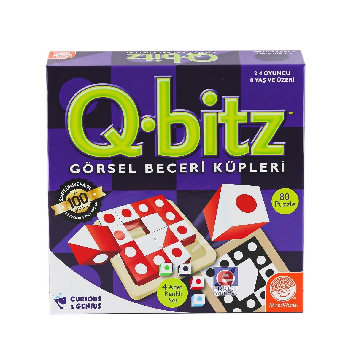 Q-Bitz Görsel Beceri Küpleri