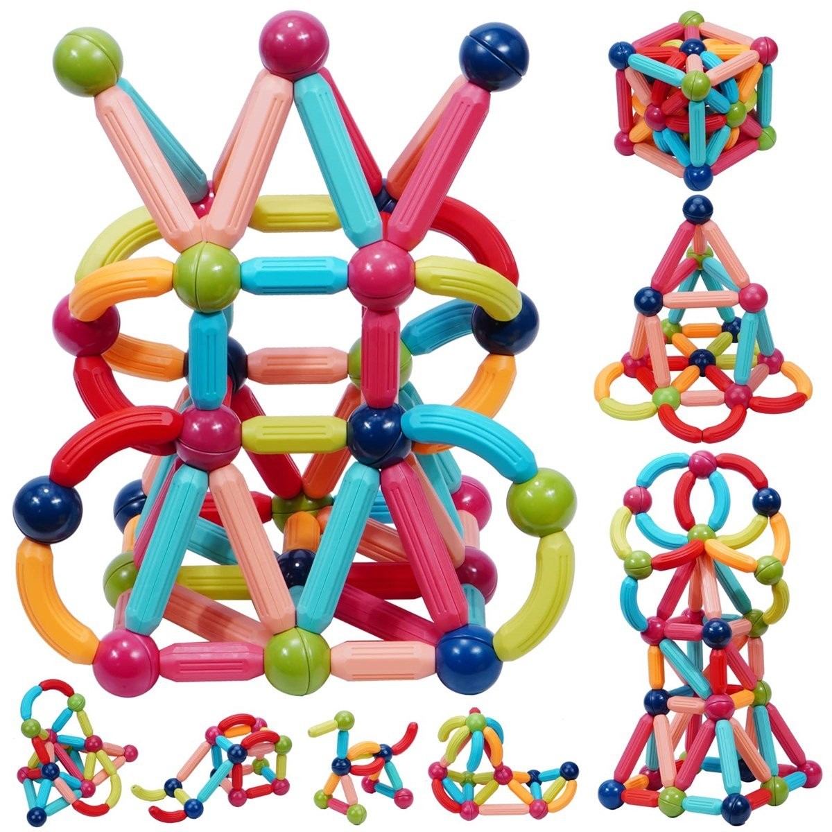 Magnetic Puzzle Sticks 42 Parça