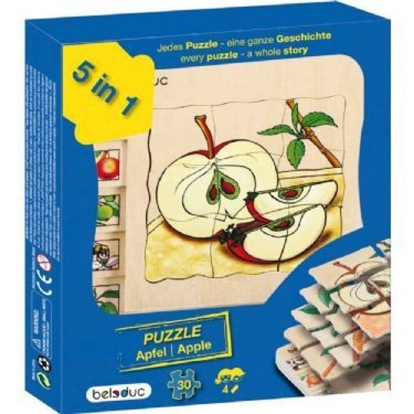 Beleduc Kat Kat Puzzle Elma