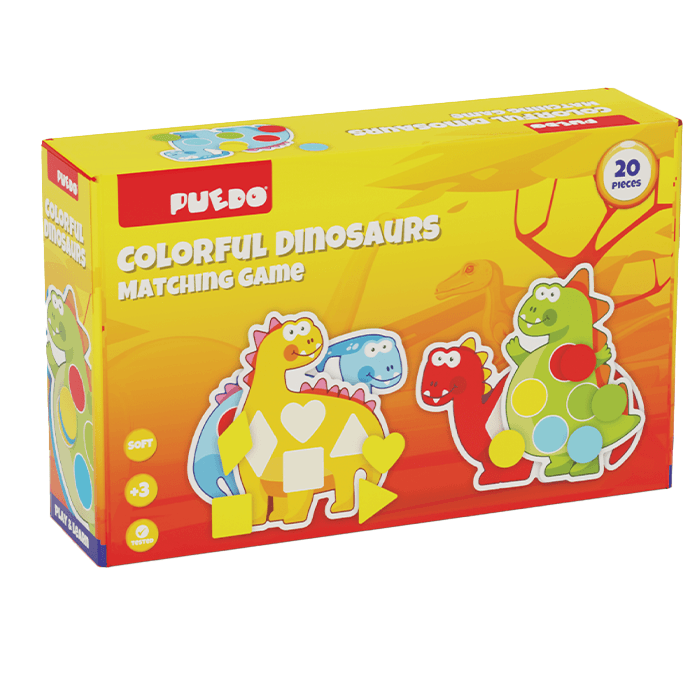 Colorful Dinosaurs Eşleştirme Oyunu