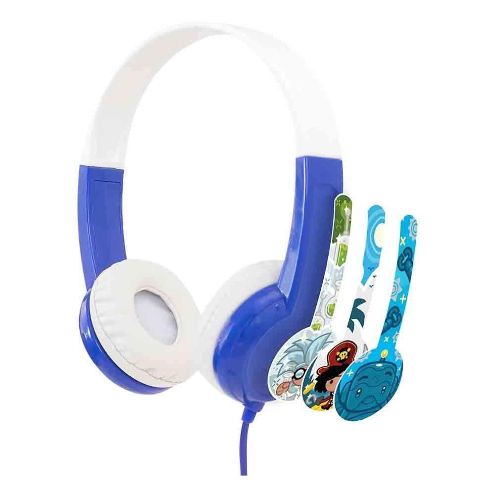 BuddyPhones Discover - Kulak Üstü Kulaklık Koyu Mavi