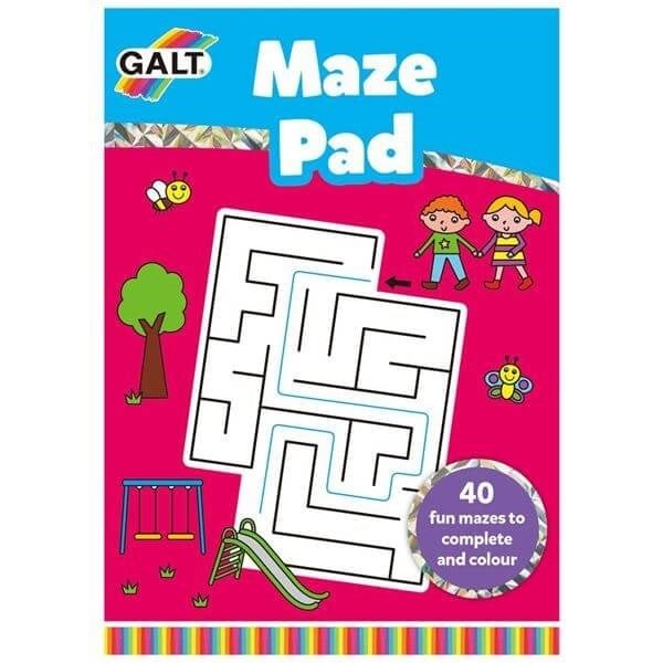 Maze Pad Bulmaca Kitabı