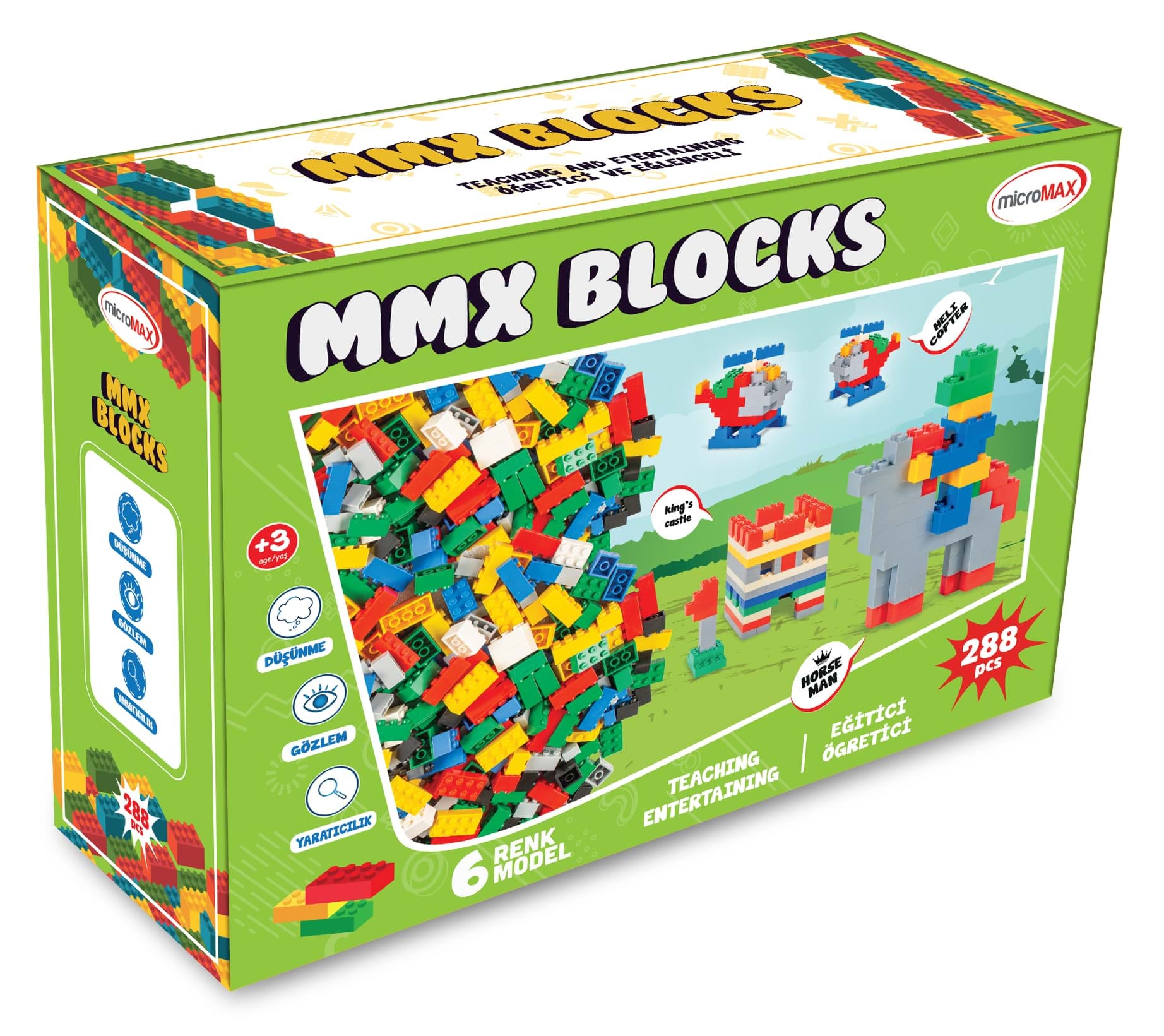 Lego Blok 288 Parça Kutulu