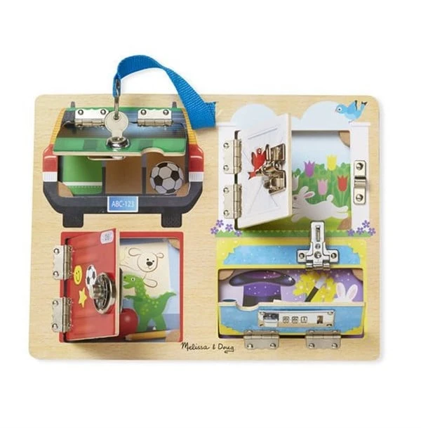 Melissa&Doug Ahşap Kilit ve Çilingir Tahtası