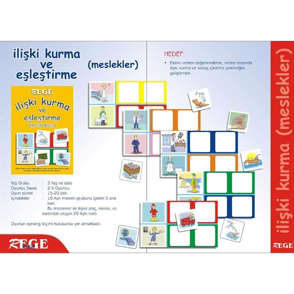 İlişki Kurma ve Eşleştirme Meslekler