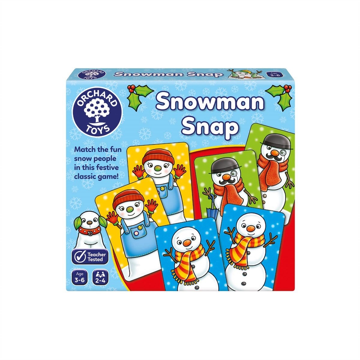 Snowman Snap Kardan Adam Eşleme Kartı