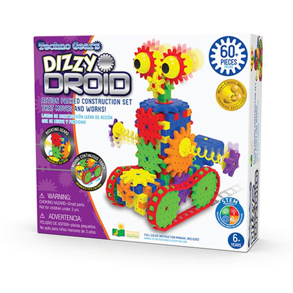 Techno Gears Dizzy Droid Robot