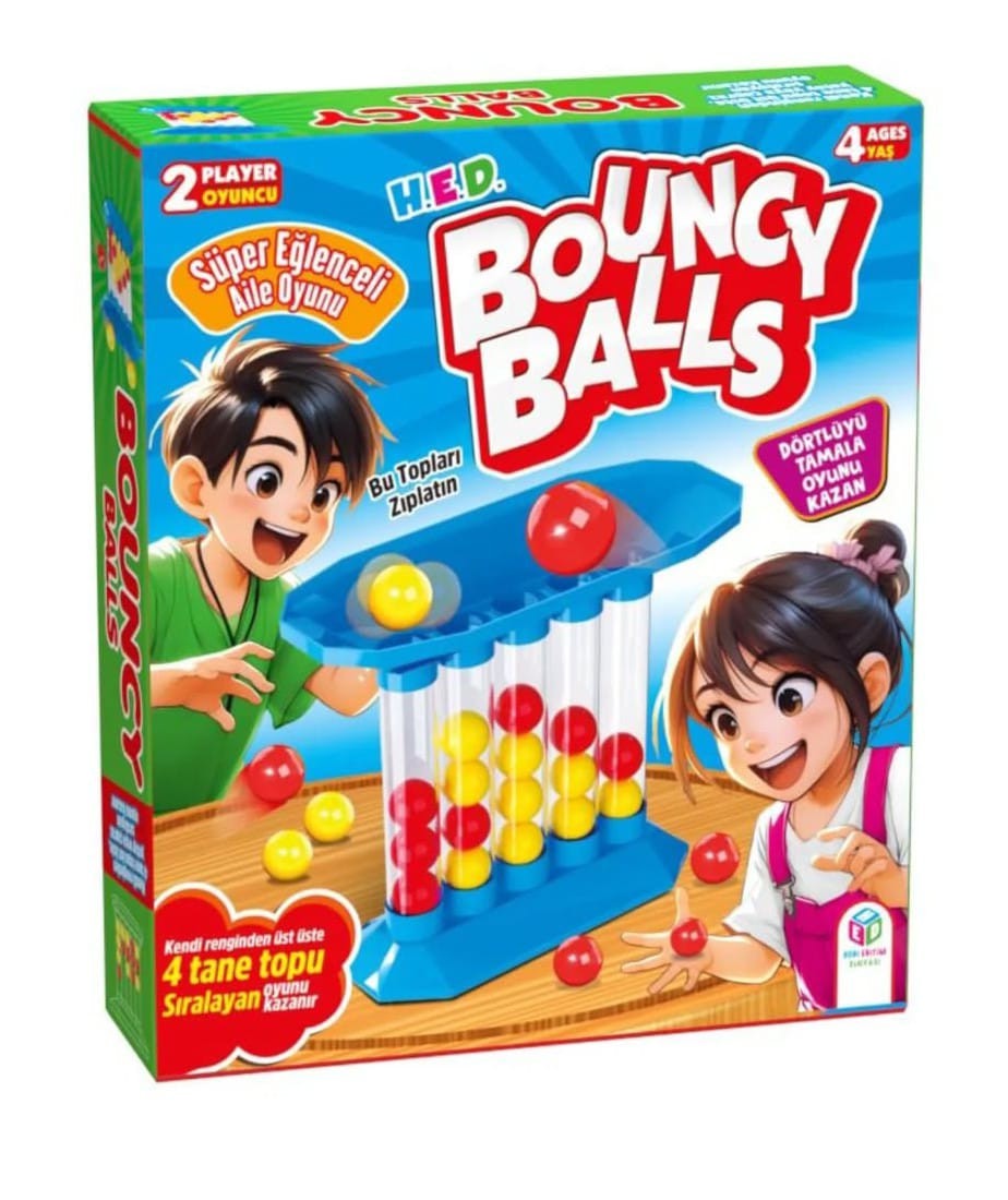 Sıradan Zıplayan Toplar Bouncy Balls Super Balls 4+Yaş