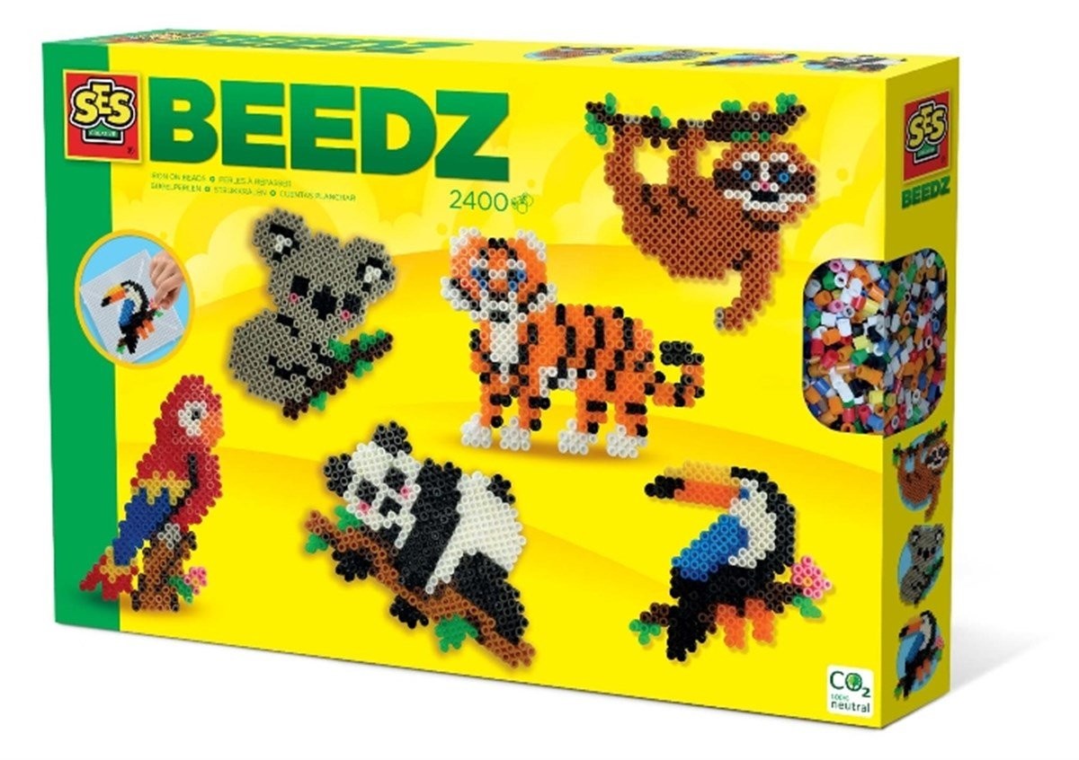 Beedz- Ütü Boncuk Seti - Orman Hayvanları 5+ Yaş