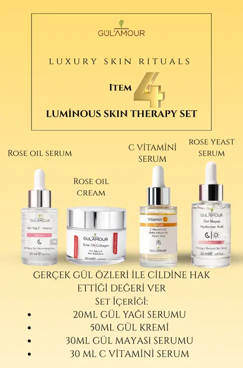 Işıltılı Cilt Bakım Terapisi Seti Item 4 ( Luminious Skin Therapy