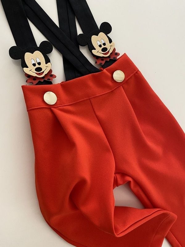 2'Lİ MICKEY MOUSE KONSEPT SALOPET + PAPYON