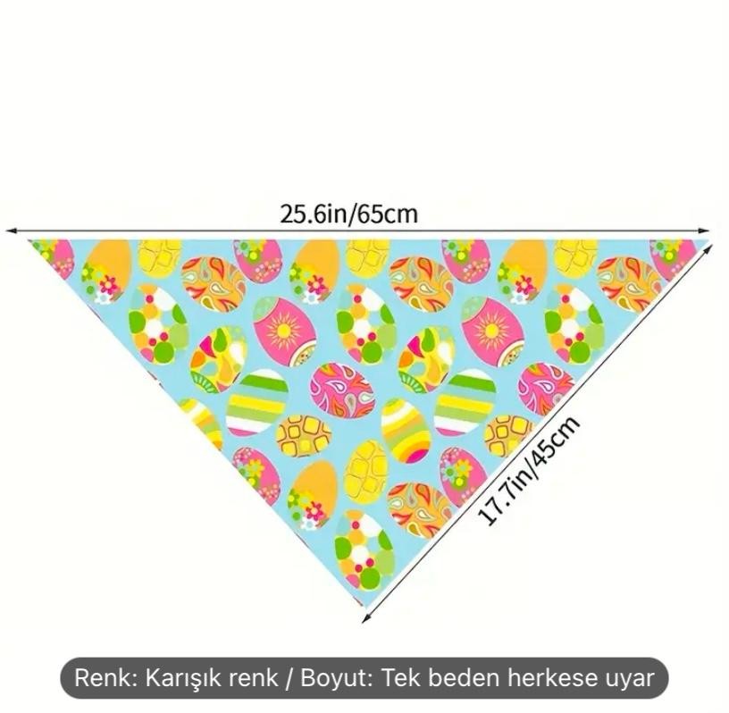 2'li Kedi & Köpek Turuncu Papyon + Fular Seti