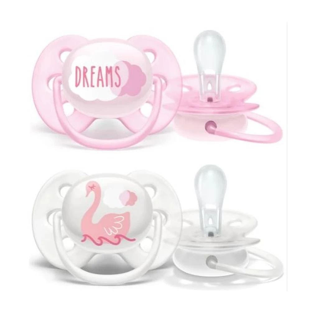 Philips Avent SCF222/02 Ultra Soft 2li Emzik 0-6 Ay - Kız