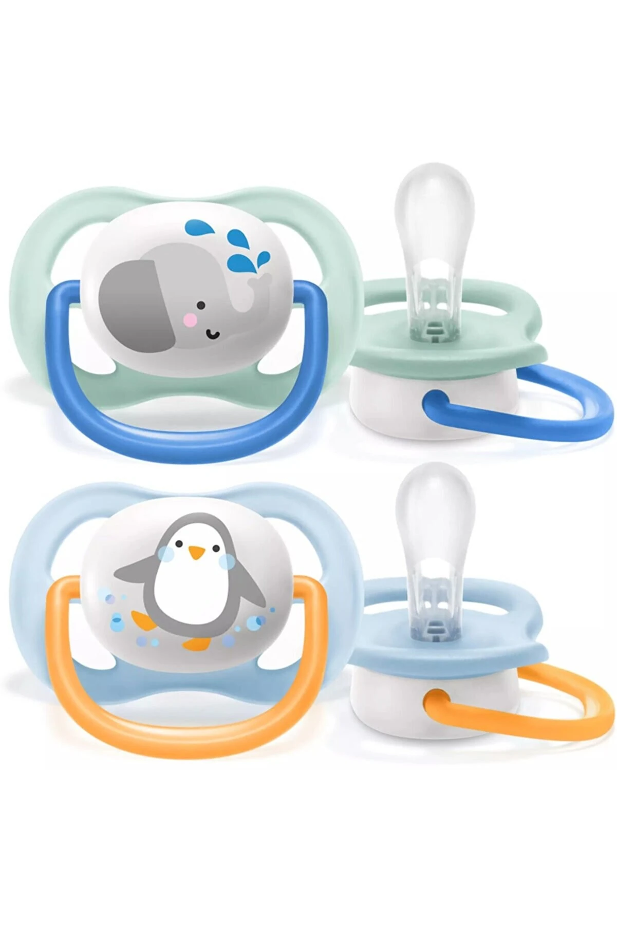 Philips Avent Ultra Air Animals 2li Emzik 0-6 Ay - Erkek