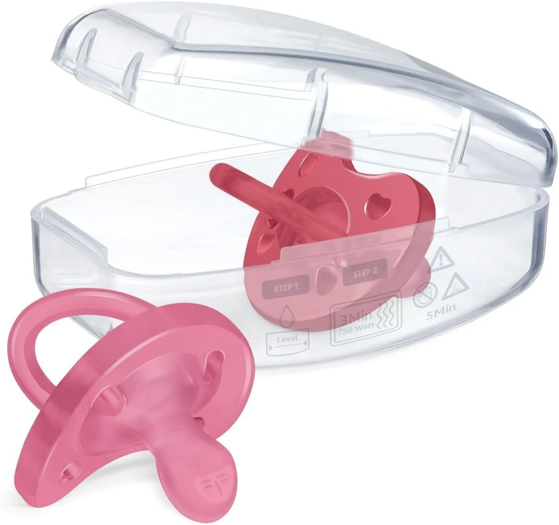 Chicco PhysioForma Soft 2'li Silikon Emzik 16-36 Ay Kız