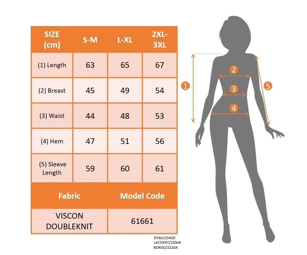 Kadın Uzun Kollu V Yakalı çift Renkli Viskon Iki Iplik Bluz