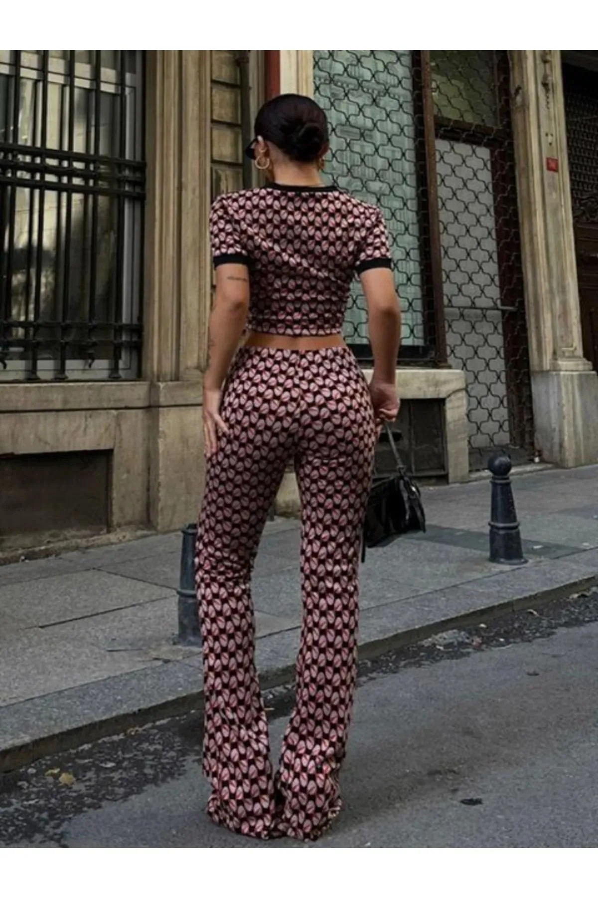 CROP PANTOLON İKİLİ TAKIM