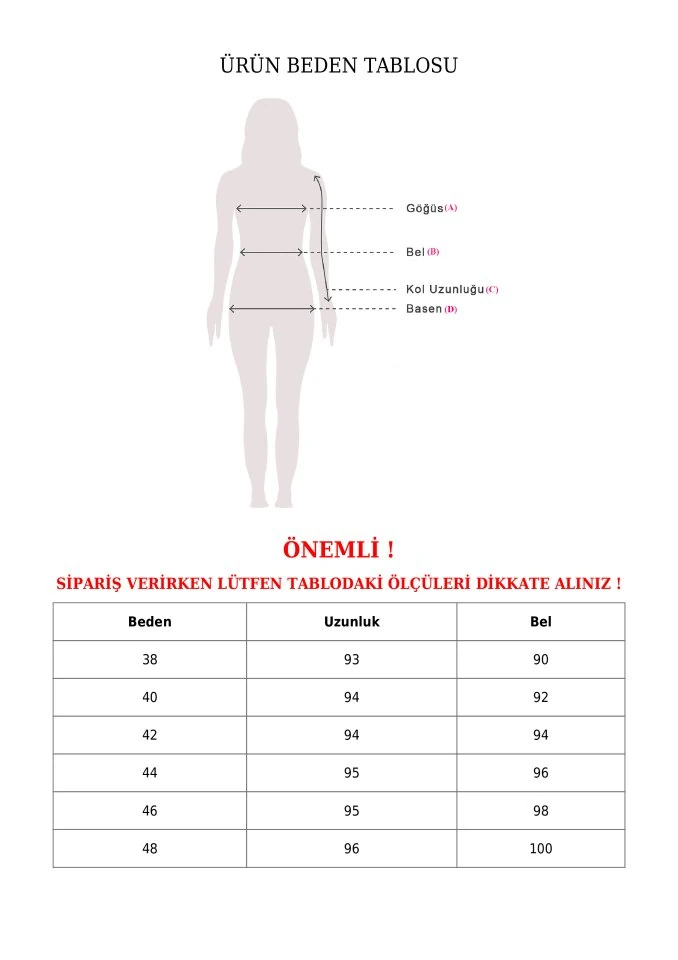 Duble Kumaş Beli Kuşaklı Bol Paça Pantolon  -Kahve