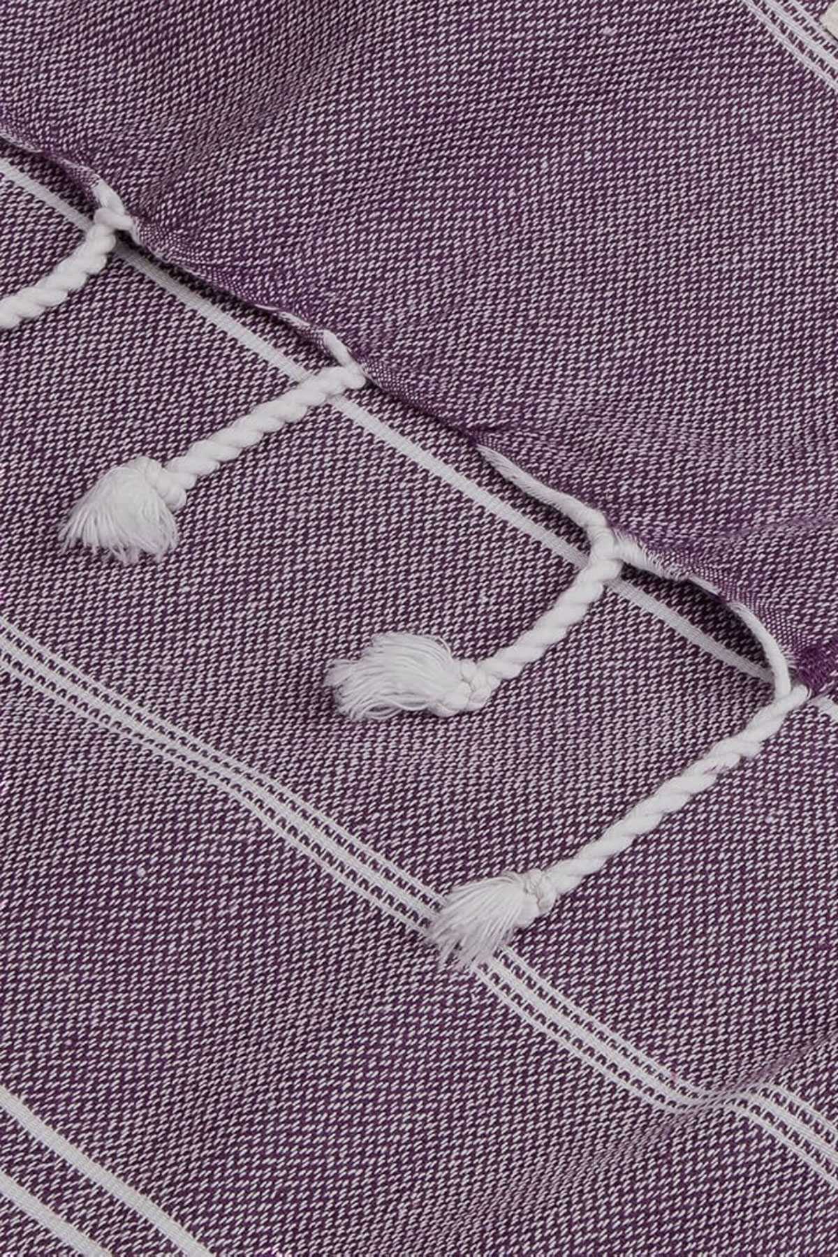 Summer Wind Soft &amp;#37;100 Pamuk Peştemal 100x180 cm Mor