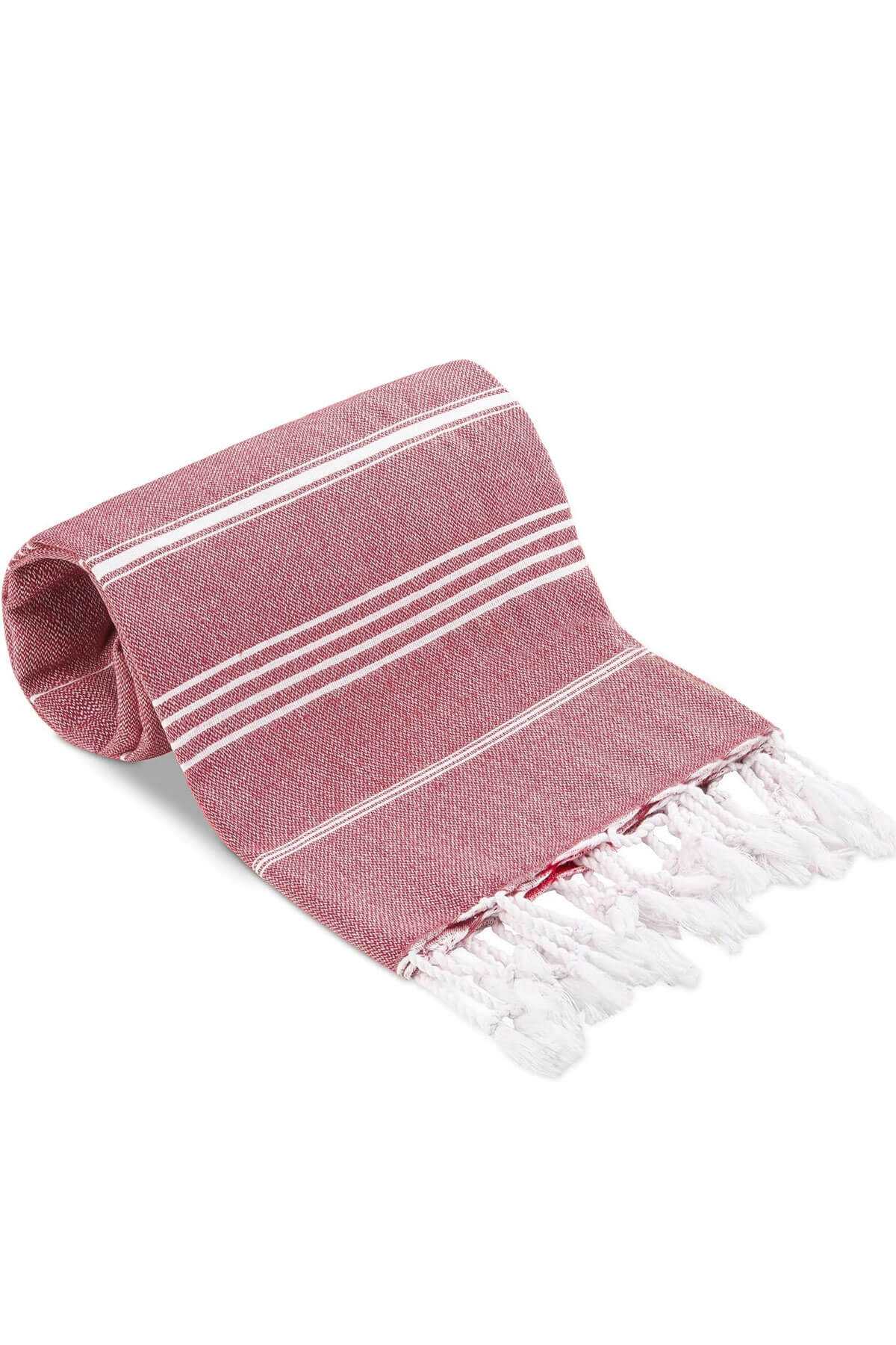 Summer Wind Soft &amp;#37;100 Pamuk Peştemal 100x180 cm Bordo