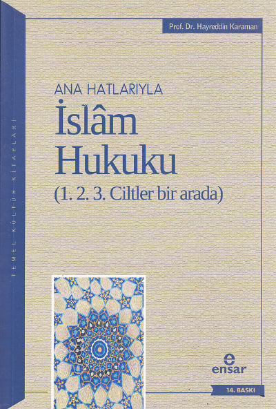 ana hatlarıyla islam hukuku 1-2-3