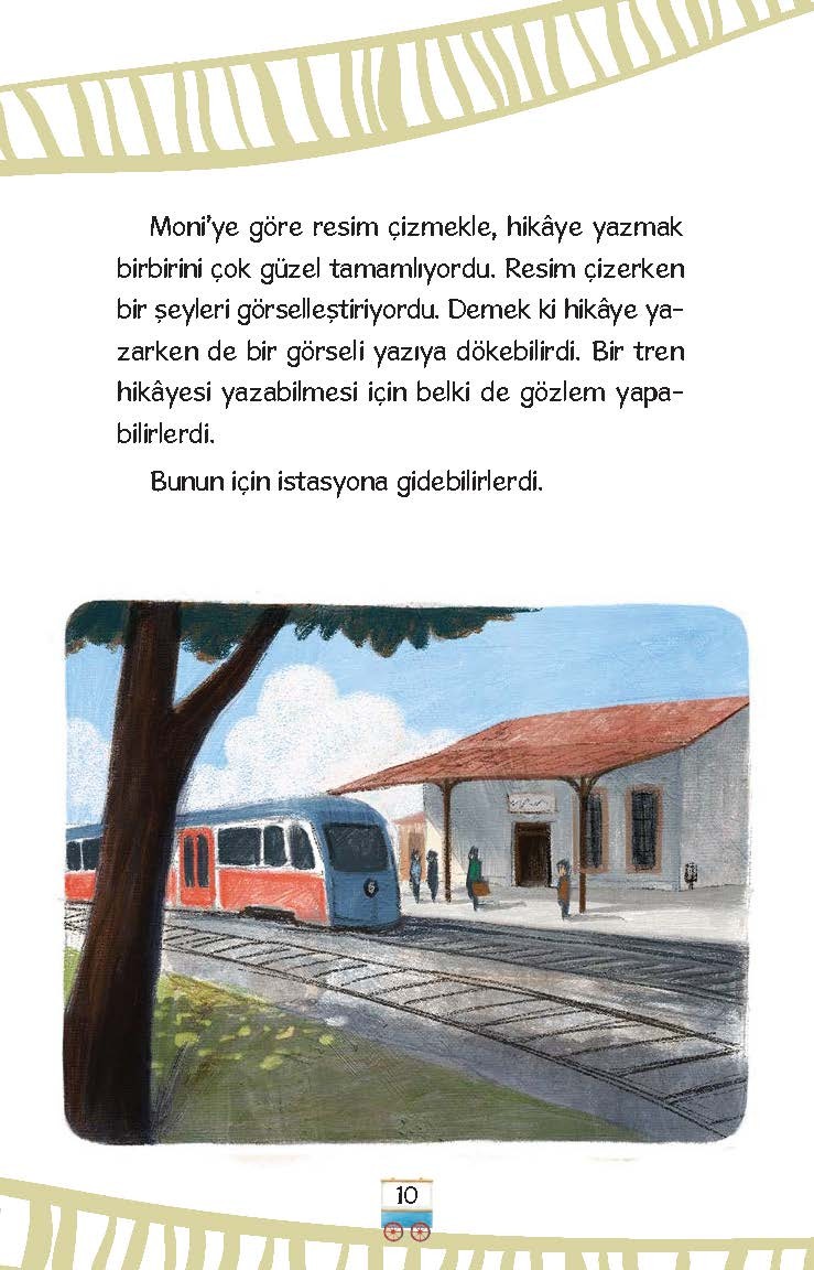 uzaya giden tren