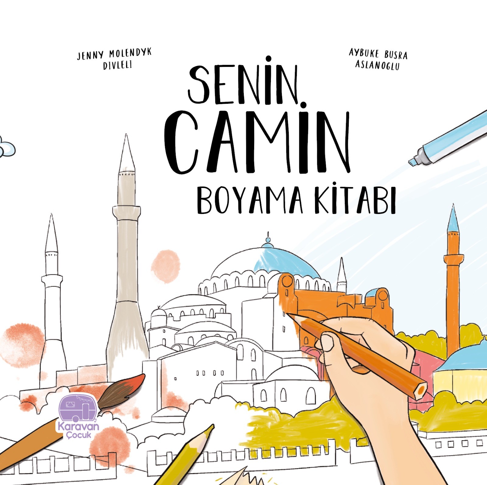 senin camin - boyama kitabı