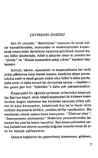 yahudi ile savaşımız