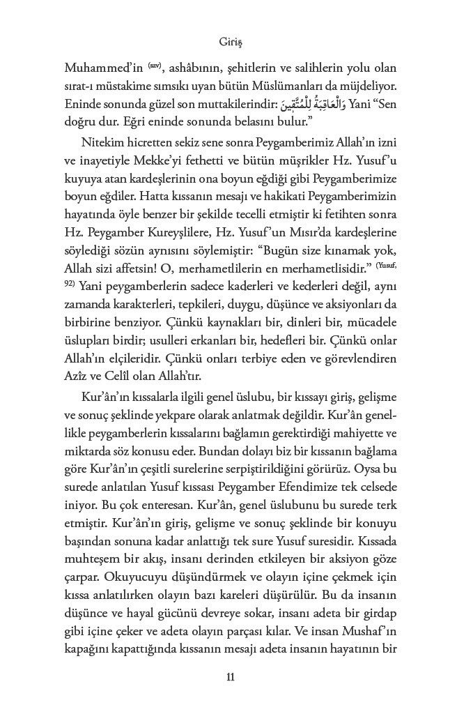 mısıra sultanı kuyudan gelir - yusuf suresi tefsiri