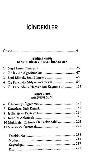 kendini bilmek - öz farkındalık bilimi