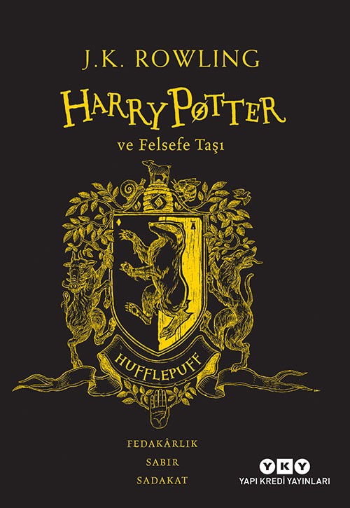 harry potter ve felsefe taşı - özel baskı - hufflepuff