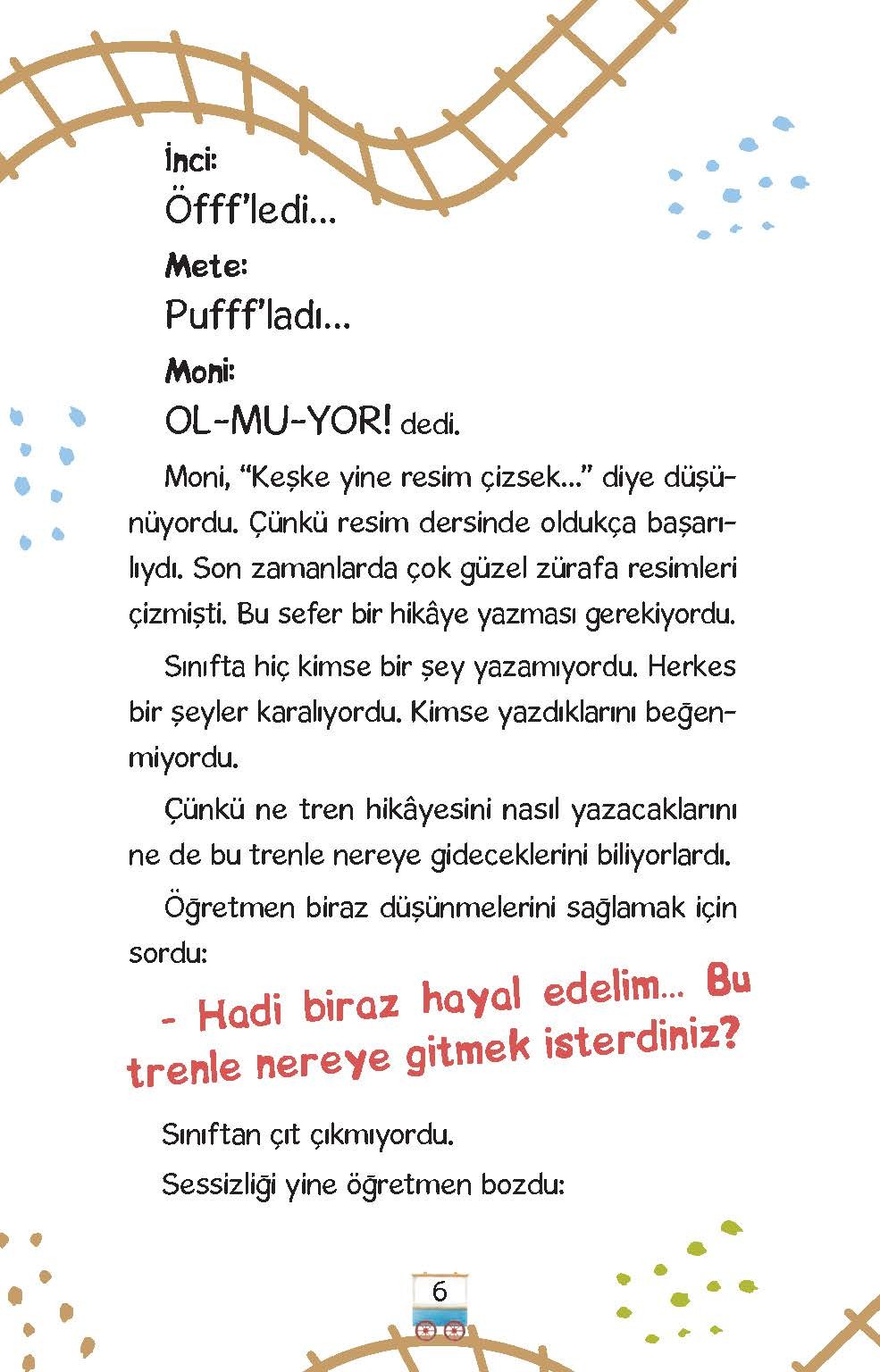 uzaya giden tren