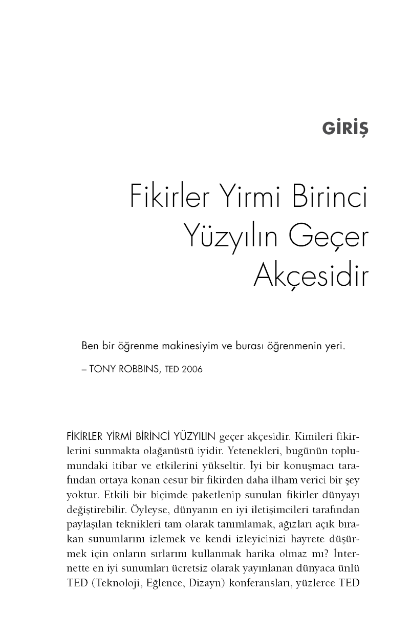 ted gibi konuş