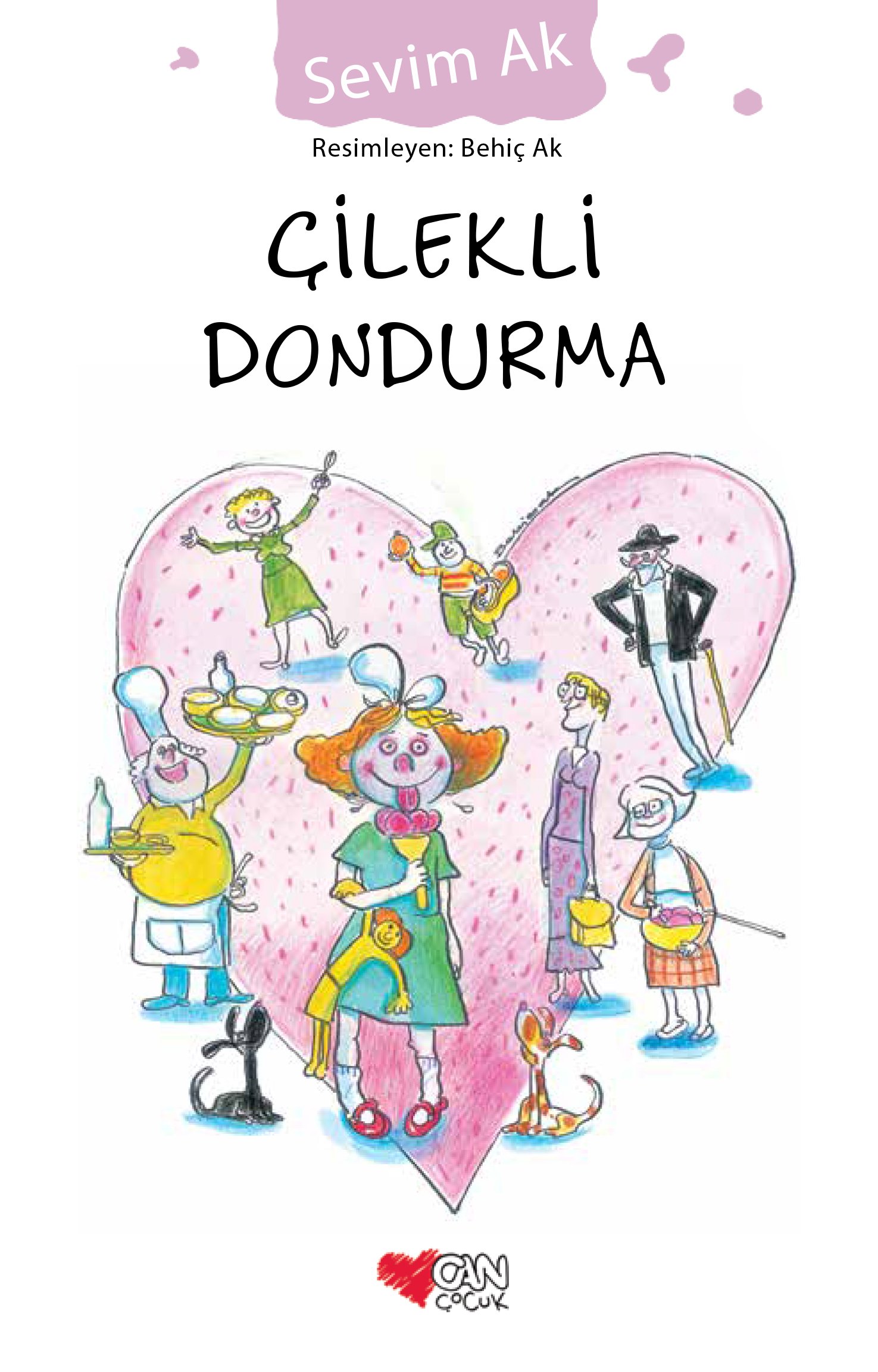 çilekli dondurma