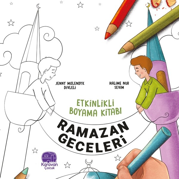 ramazan geceleri - etkinlikli boyama kitabı