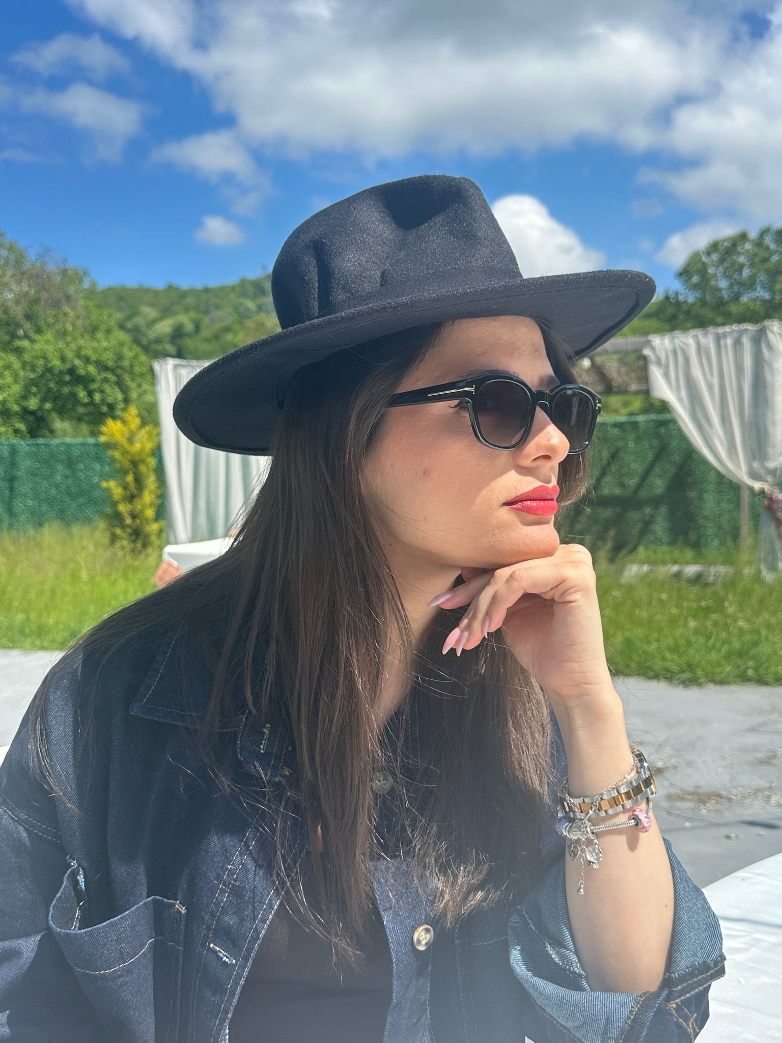 Thalia Siyah Leo Antirefle Korumalı Güneş Gözlüğü