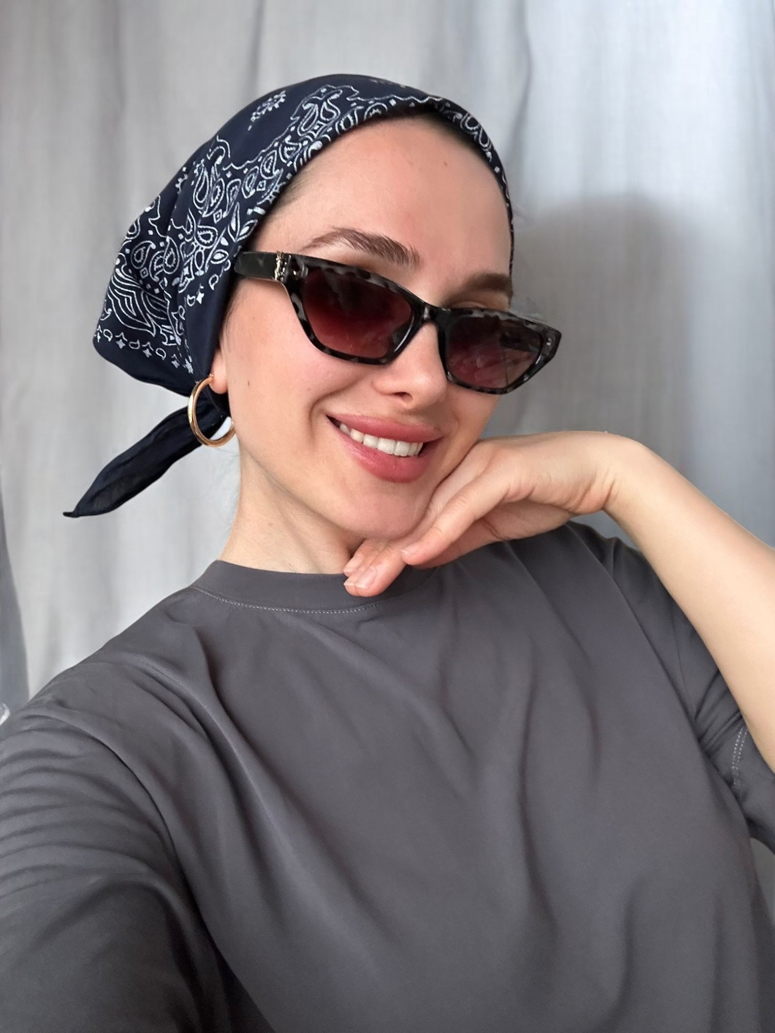 Yasel Siyah Leopar Cat Eye Güneş Gözlüğü