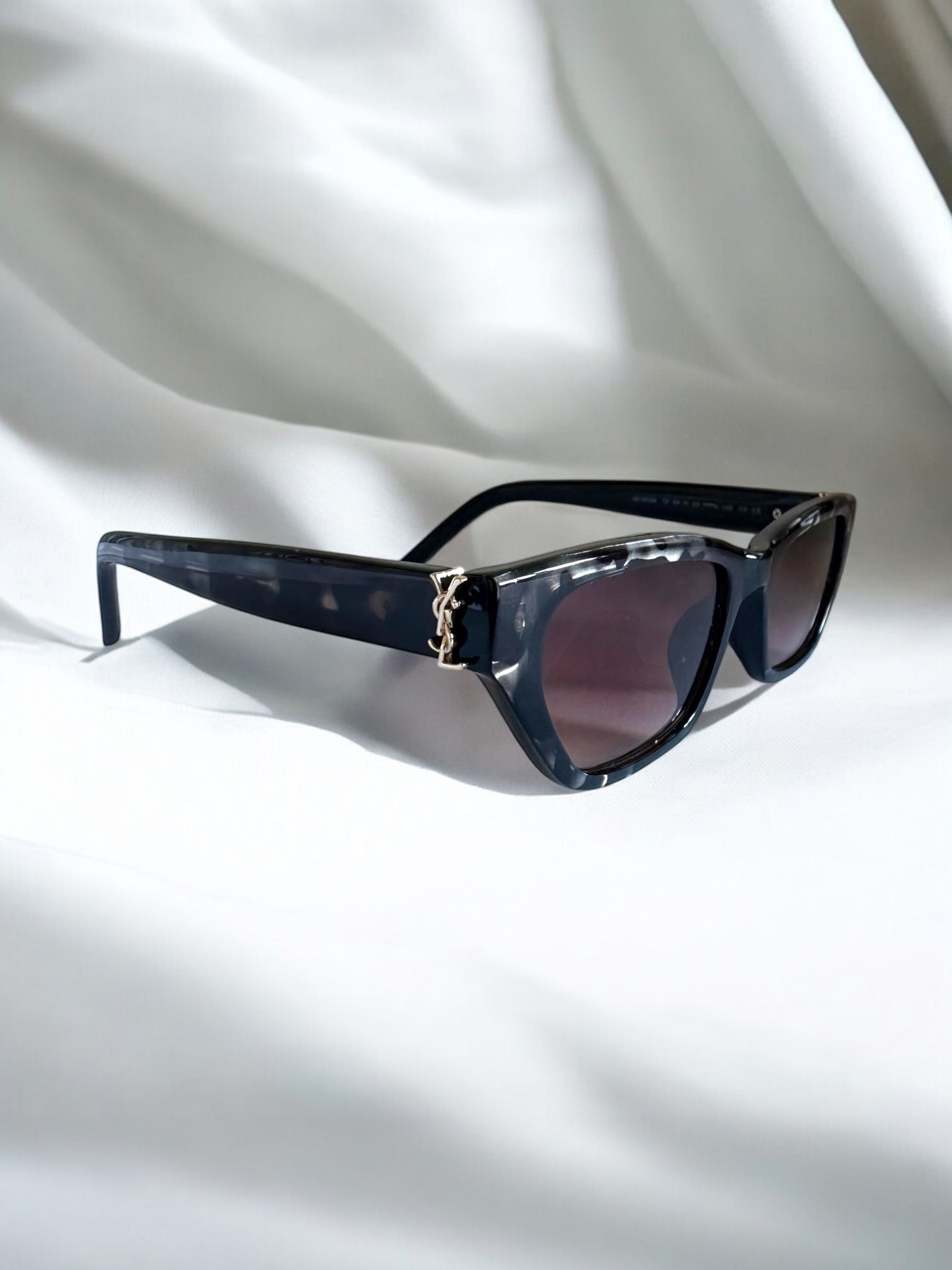Yasel Siyah Leopar Cat Eye Güneş Gözlüğü